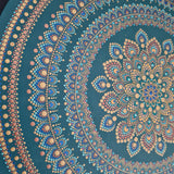 #2 - Green Emerald and Gold Mandala