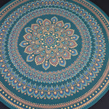 #2 - Green Emerald and Gold Mandala