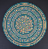 #2 - Green Emerald and Gold Mandala