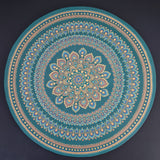 #2 - Green Emerald and Gold Mandala