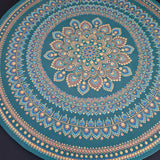 #2 - Green Emerald and Gold Mandala
